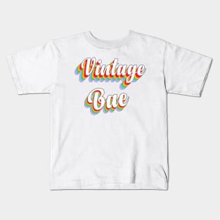 Vintage bae Kids T-Shirt